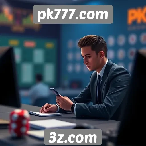 Desempenho do atendimento ao cliente no pk777.com