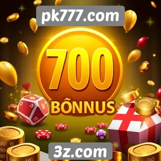 Explorando os bônus disponíveis em pk777.com