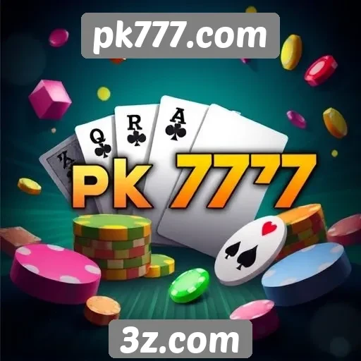 Variedade de jogos disponíveis no pk777.com